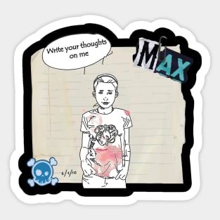 Life is Strange Diary Young Max Sticker